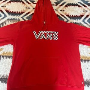 VANS Red Hoodie ❤️